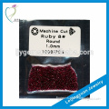Wholesale Round 1.00mm Machine Cut Synthetic #8 Ruby Stone Prices
